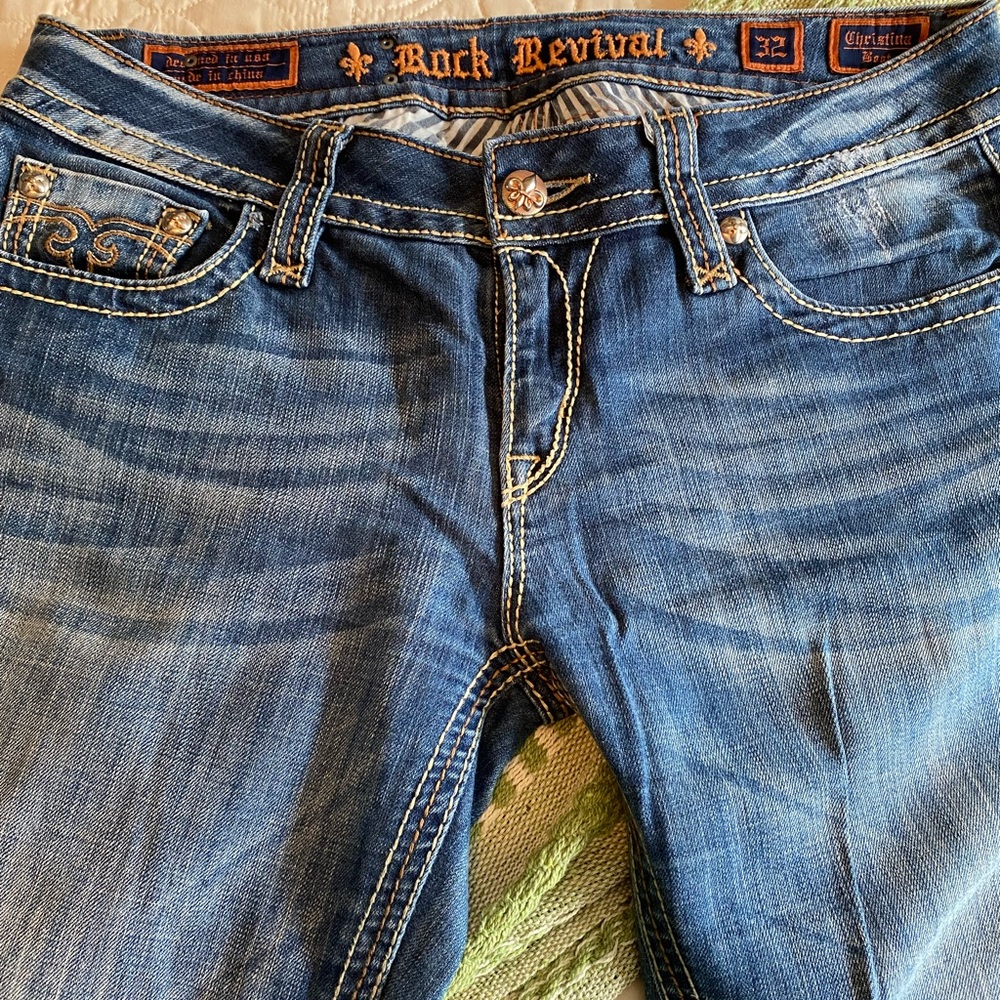 Rock Revival Christina Bootcut Jeans